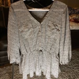 Unique top from a boutique in Montreal